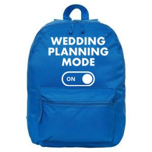 Wedding Planning Mode On Bride Gift 16 in Basic Backpack