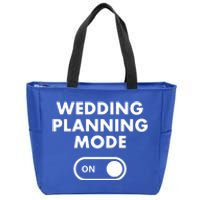 Wedding Planning Mode On Bride Gift Zip Tote Bag