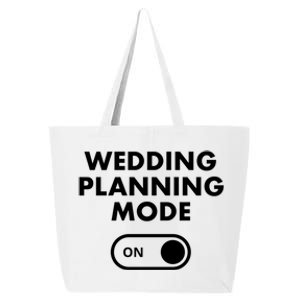 Wedding Planning Mode On Bride Gift 25L Jumbo Tote