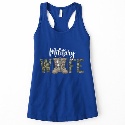Wife Proud Military Wife Great Gift Womens Tank Top