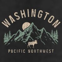 Washington Pnw Moose Pacific Northwest Souvenir Pride Beanie