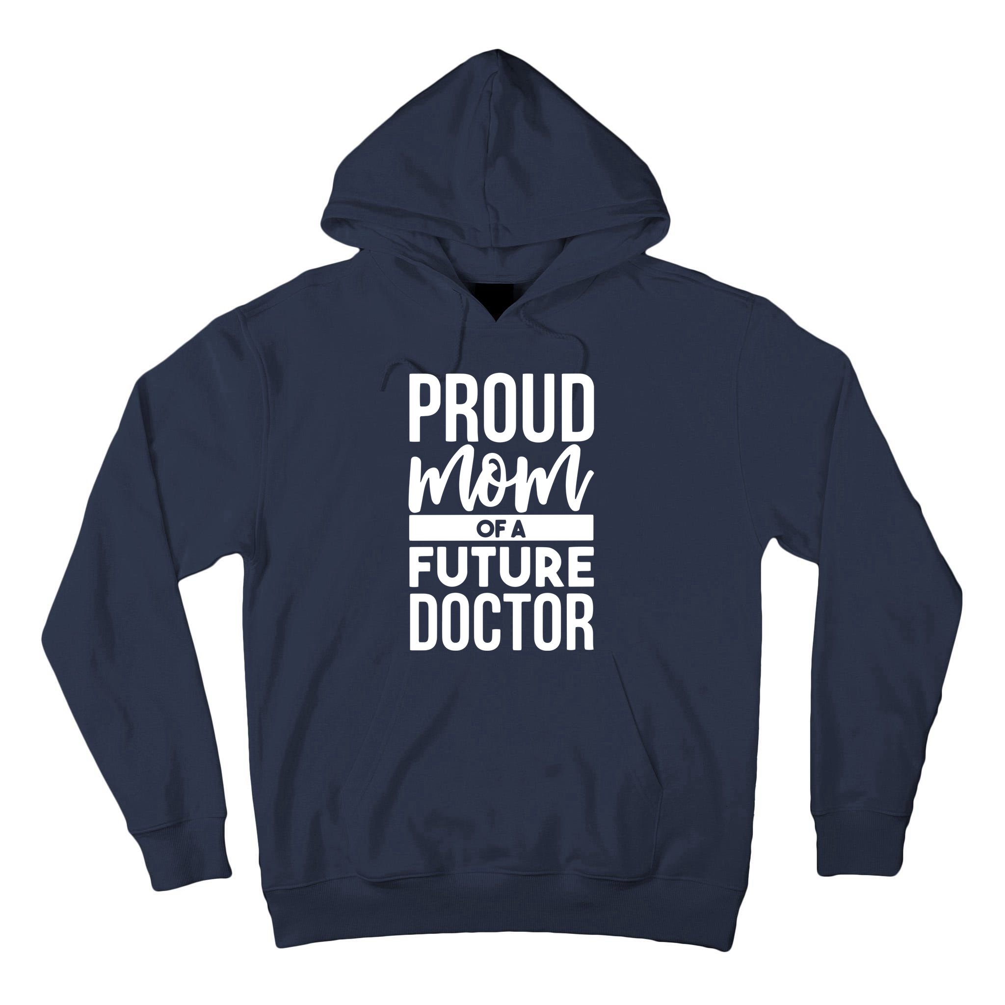 Womens Proud Mom Of A Future Doctor Doctor Parent Dad Mom Tall Hoodie