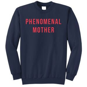 Womens Phenomenal Mother Trendy Pink Women's Mother's Day Sweatshirt