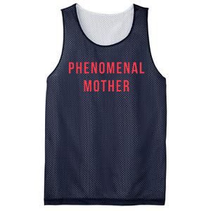 Womens Phenomenal Mother Trendy Pink Women's Mother's Day Mesh Reversible Basketball Jersey Tank