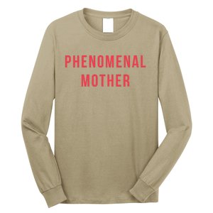 Womens Phenomenal Mother Trendy Pink Women's Mother's Day Long Sleeve Shirt