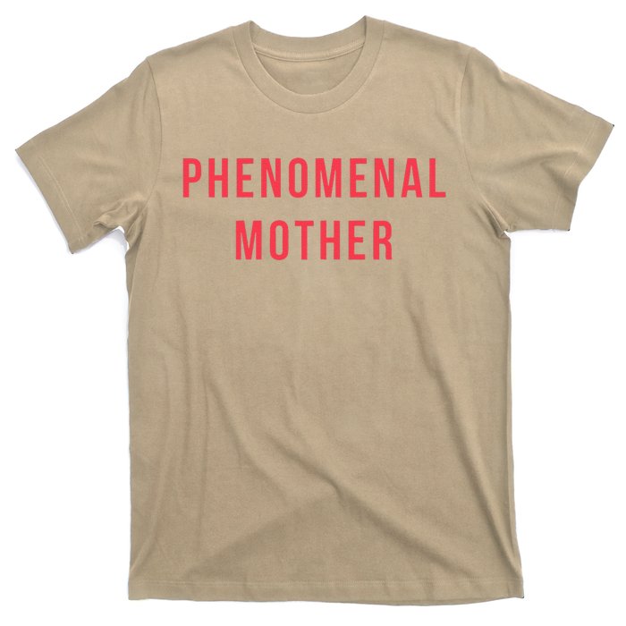 Womens Phenomenal Mother Trendy Pink Women's Mother's Day T-Shirt