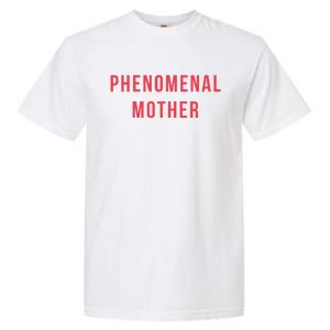 Womens Phenomenal Mother Trendy Pink Women's Mother's Day Garment-Dyed Heavyweight T-Shirt