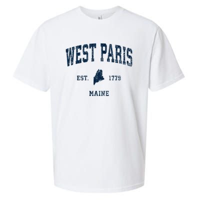 West Paris Maine Me Vintage Athletic Sueded Cloud Jersey T-Shirt