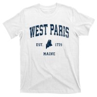 West Paris Maine Me Vintage Athletic T-Shirt