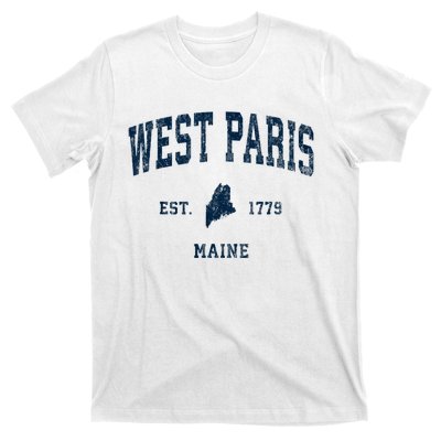 West Paris Maine Me Vintage Athletic T-Shirt