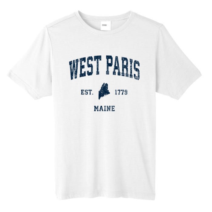 West Paris Maine Me Vintage Athletic Tall Fusion ChromaSoft Performance T-Shirt