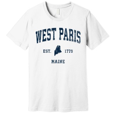 West Paris Maine Me Vintage Athletic Premium T-Shirt