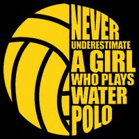 Water Polo Never Underestimate A Girl Who Plays Water Polo Sweatshirt