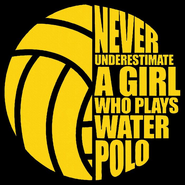 Water Polo Never Underestimate A Girl Who Plays Water Polo Sweatshirt