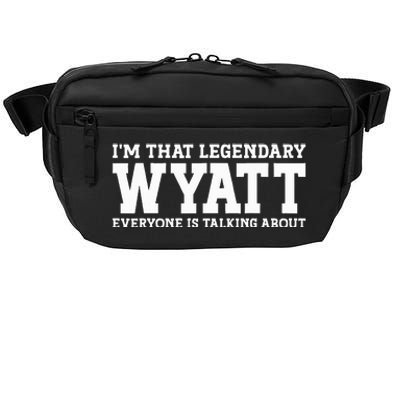 Wyatt Personal Name Funny Wyatt Crossbody Pack