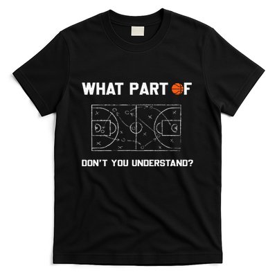What Part Of DonT You Understand Funny Basketball Coach T-Shirt
