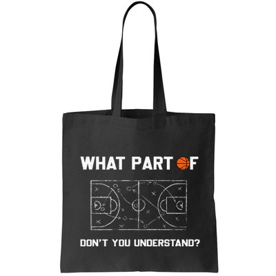 What Part Of DonT You Understand Funny Basketball Coach Bag