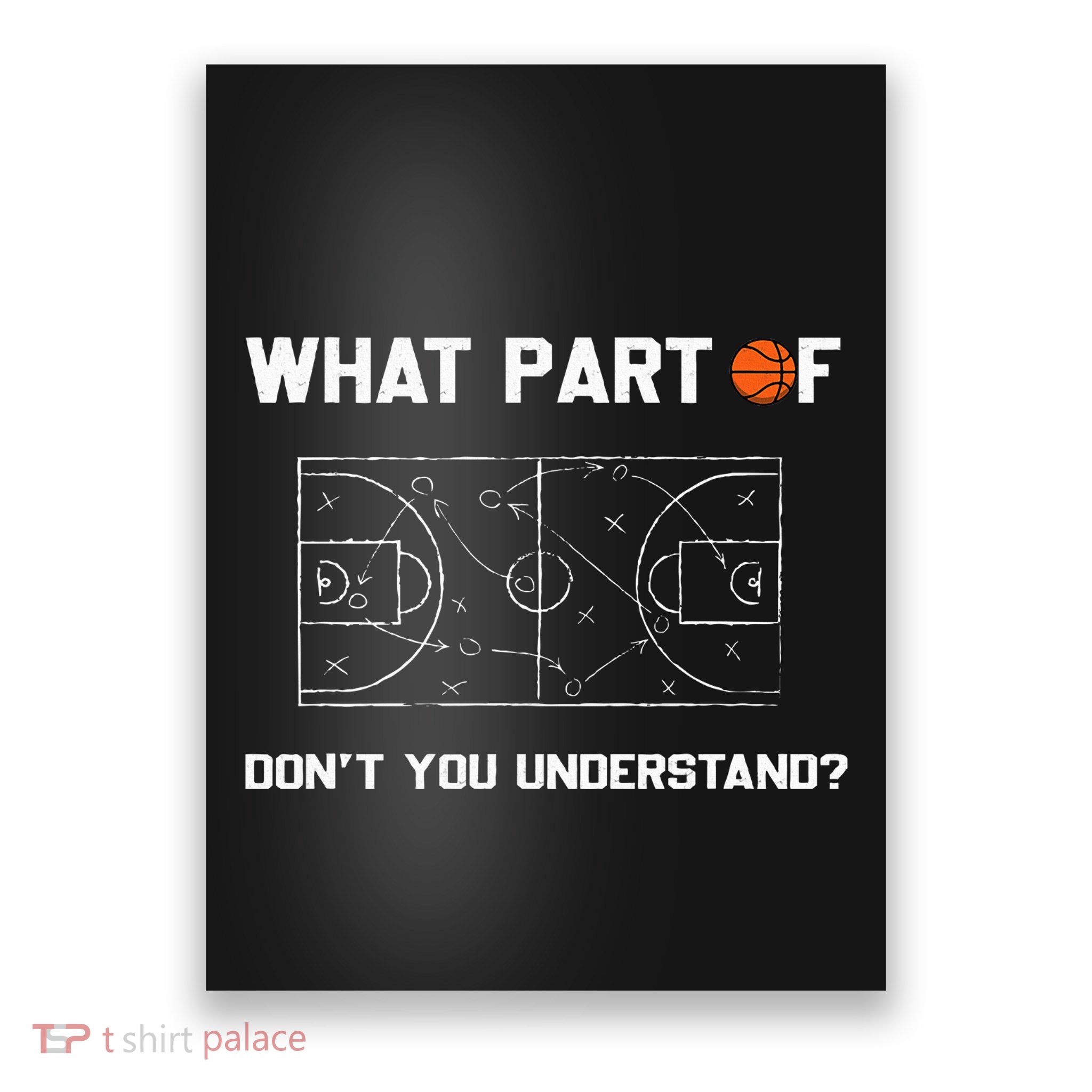 What Part Of DonT You Understand Funny Basketball Coach Poster