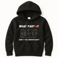 What Part Of DonT You Understand Funny Basketball Coach Kids Hoodie