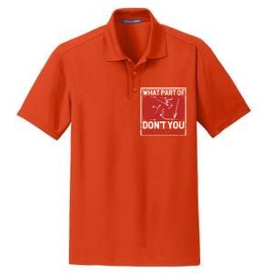 What Part Of Hockey DonT You Understand Ice Winter Sports Cute Gift Dry Zone Grid Polo