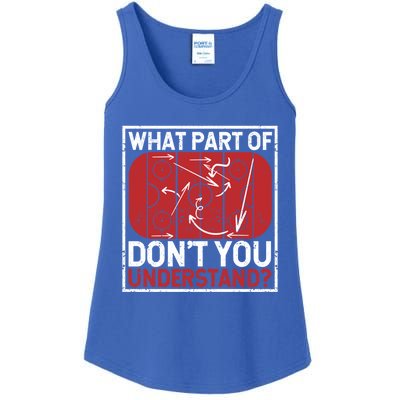 What Part Of Hockey DonT You Understand Ice Winter Sports Cute Gift Ladies Essential Tank