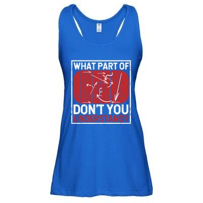 What Part Of Hockey DonT You Understand Ice Winter Sports Cute Gift Ladies Essential Flowy Tank