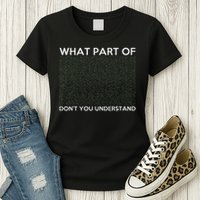 What Part Of Don't You Understand For Ai & Ml Lovers Women's T-Shirt
