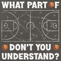 What Part Of Don't You Understand Funny Basketball Coach Say Cotton Canvas Backpack
