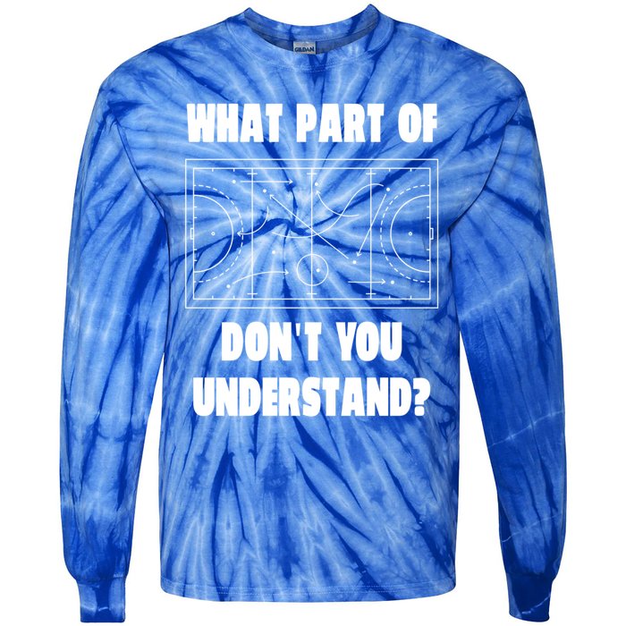 What Part Of Hockey DonT You Understand? Gift Tie-Dye Long Sleeve Shirt