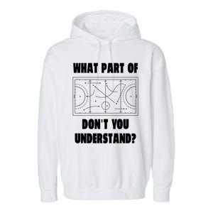 What Part Of Hockey DonT You Understand? Gift Garment-Dyed Fleece Hoodie