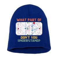 What Part Of Ice Hockey DonT You Understand Hockey Fans Gift Short Acrylic Beanie