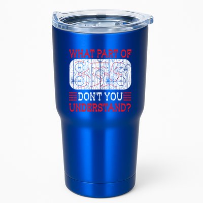 What Part Of Ice Hockey Funny Player Coach Sports Graphic Gift Tumbler