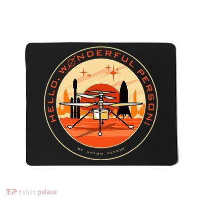 Wonderful Person On Mars Mousepad