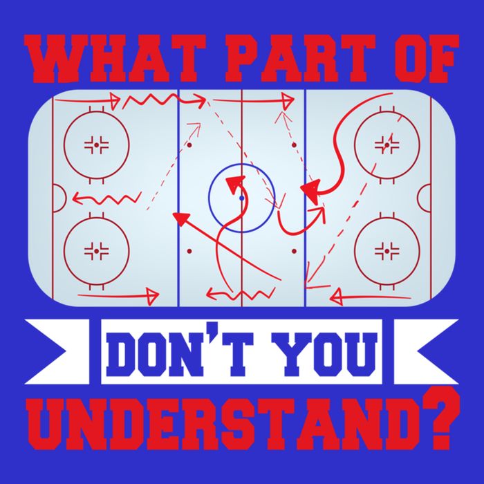 What Part Of This DonT You Understand? Funny Ice Hockey Gift 16 in Basic Backpack