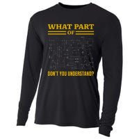 What Part Of DonT You Understand Funny Electrician Cooling Performance Long Sleeve Crew