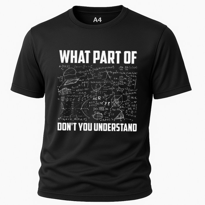 What Part Of Dont You Understand Funny Math Teacher Gift Performance Shirt