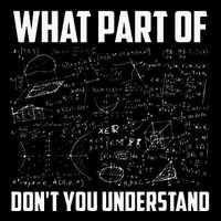 What Part Of Dont You Understand Funny Math Teacher Gift Drawstring Bag