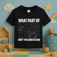 What Part Of Dont You Understand Funny Math Teacher Gift Toddler T-Shirt