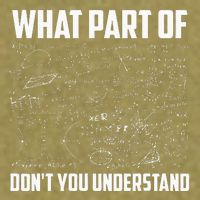 What Part Of Dont You Understand Funny Math Teacher Gift Garment-Dyed Women's Muscle Tee