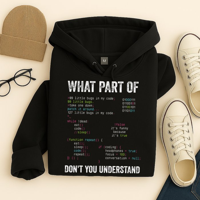 What Part Of Dont You Understand Computer Science Lovers Hoodie