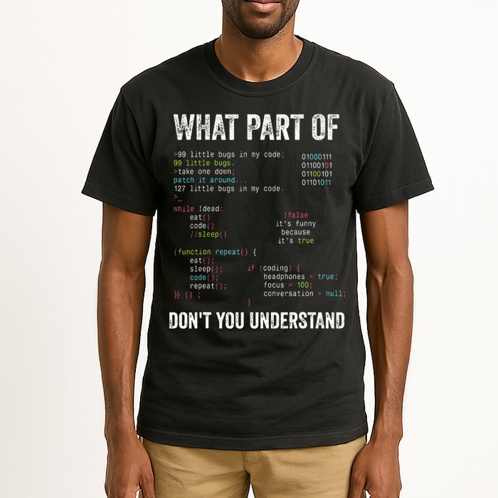 What Part Of Dont You Understand Computer Science Lovers Tall T-Shirt