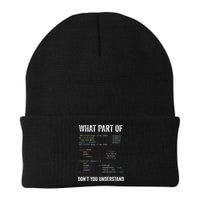What Part Of Dont You Understand Computer Science Lovers Beanie