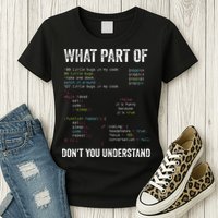 What Part Of Dont You Understand Computer Science Lovers Womens T-Shirt