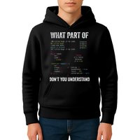 What Part Of Dont You Understand Computer Science Lovers Kids Hoodie