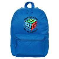What Part Of DonT You Understand Speed Cubing Math Funny Gift 16 in Basic Backpack