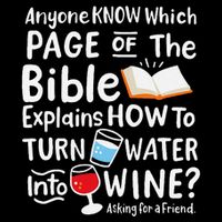 Which Page Of The Bible Explains How To Turn Water Into Drawstring Bag