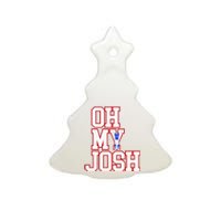 WNY Pride Oh My Josh Ceramic Tree Ornament