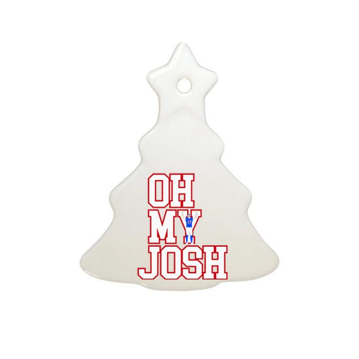 WNY Pride Oh My Josh Ceramic Tree Ornament