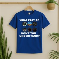 What Part Of DonT You Understand Airplane Airline Pilot T-Shirt