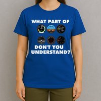 What Part Of DonT You Understand Airplane Airline Pilot T-Shirt